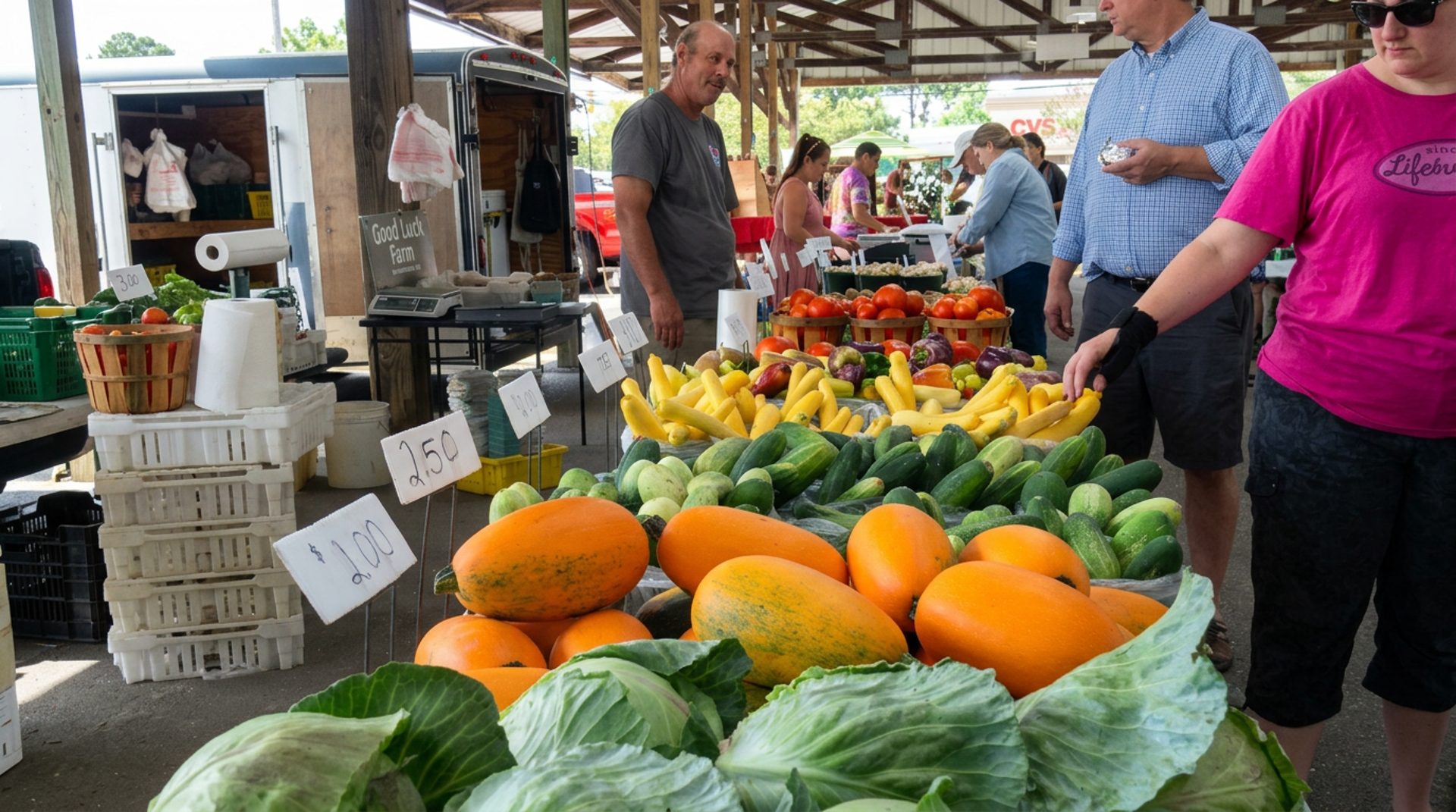Local farmers, in every plate