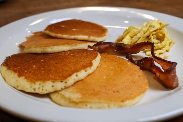 Silver Dollar Pancakes.