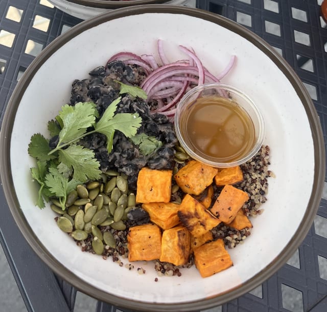 Black Bean & Sweet Potato Bowl.