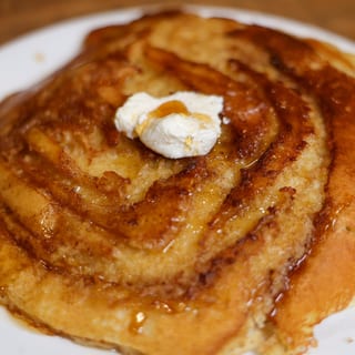 Cinnamon Roll Pancakes