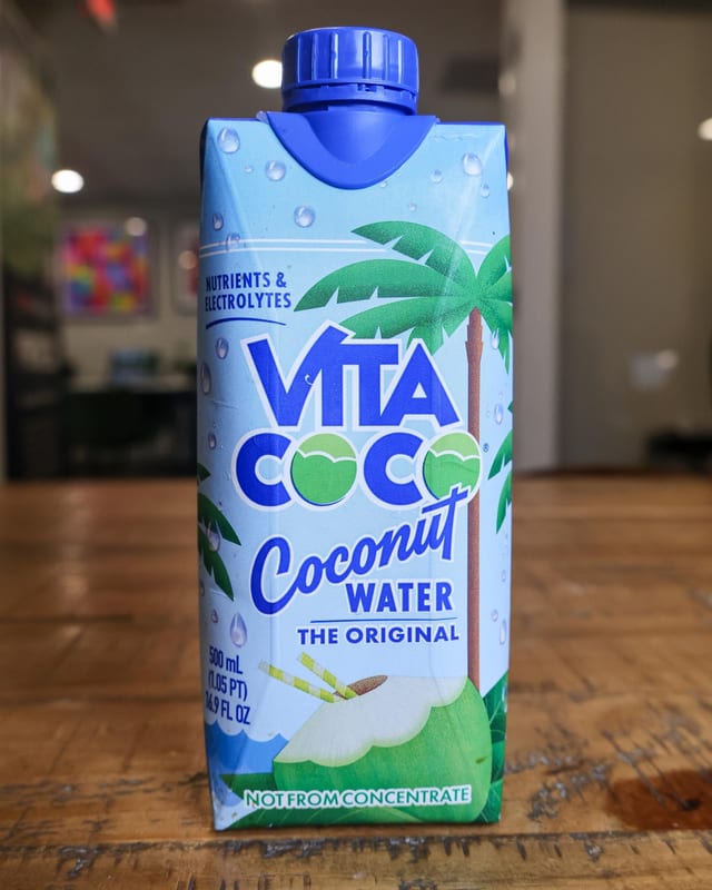 Coconut Water.