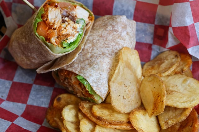 Buffalo Chicken Wrap.