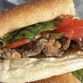 Oyster Mushroom Po' Boy