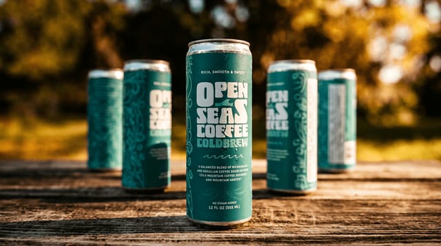 Cold Brew Coffee Cans.
